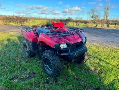 KAWASAKI KVF650 DRUTE FORCE 4WD FARM QUAD BIKE / UTILITY ATV, RUNS AND WORKS *PLUS VAT*