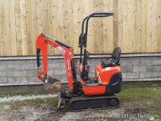 2017 KUBOTA K008-3 MINI DIGGER, LOW HOURS, EXPANDING TRACKS, 3 CYLINDER DIESEL ENGINE *PLUS VAT*