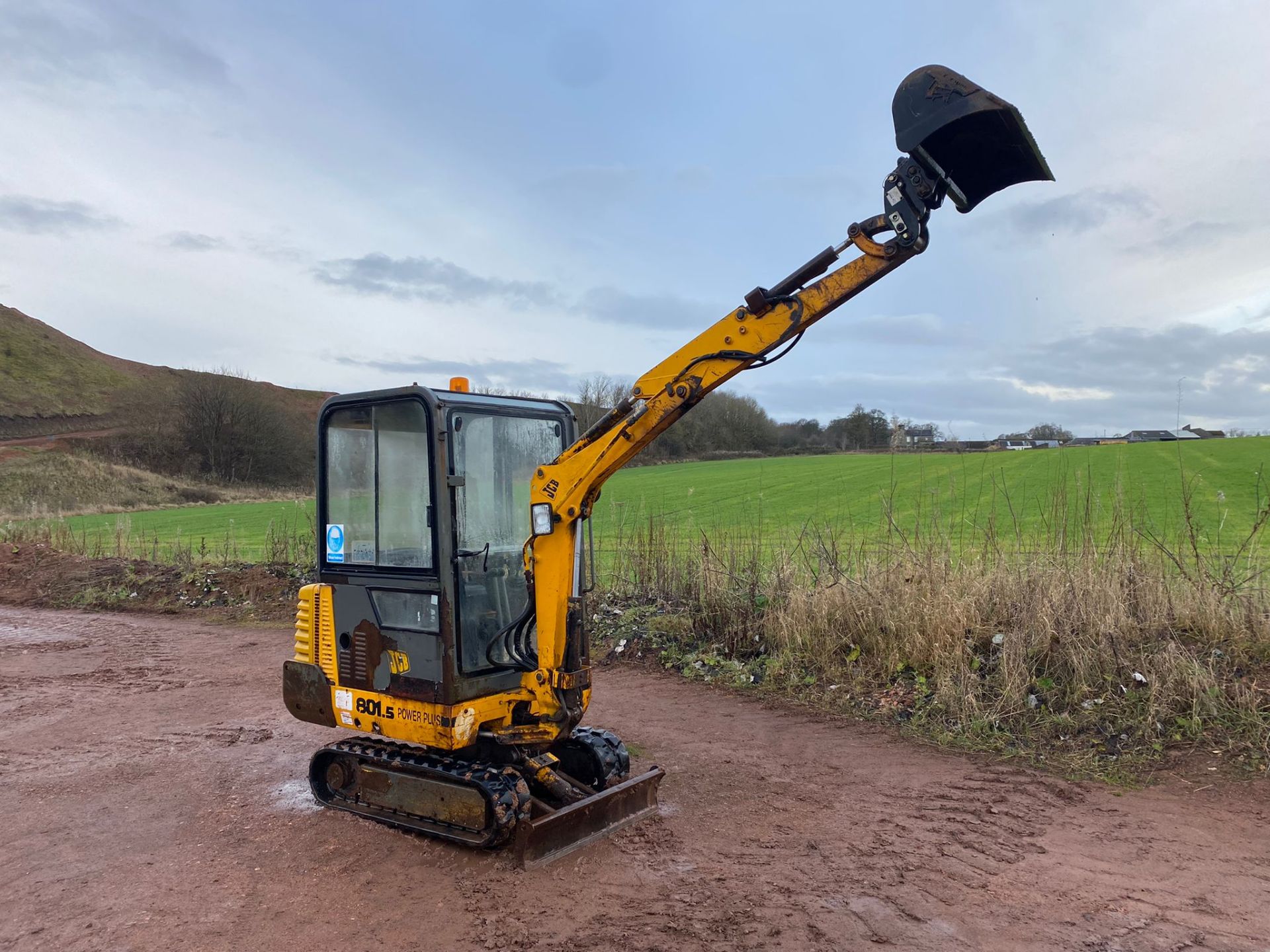 1997 JCB 801.5 POWER PLUS RUBBER TRACKED EXCAVATOR / DIGGER (P744 MVR) *PLUS VAT* - Image 3 of 18