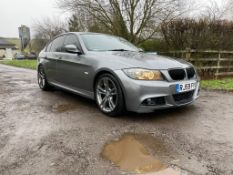 2009 BMW 325D M SPORT AUTO GREY SALOON, 155,953 MILES, 3.0 DIESEL ENGINE *NO VAT*