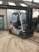 STILL RX70-25 GAS FORKLIFT, YOM 2012, 5 METRE TRIPLE MAST, C/W SIDESHIFT AND 4TH SERVICE *PLUS VAT*