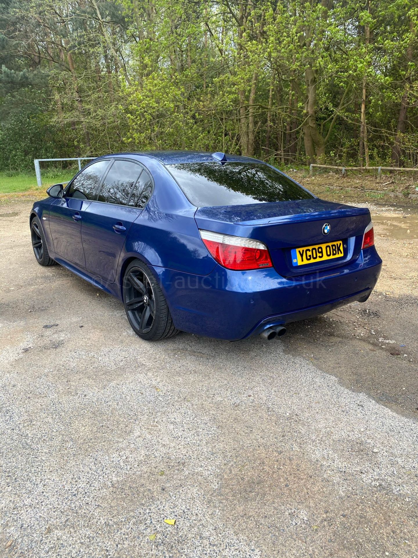 2009 BMW 535D M SPORT AUTO BLUE SALOON, 160K MILES, FULL SERVICE HISTORY, 3.0 DIESEL *PLUS VAT* - Image 3 of 4