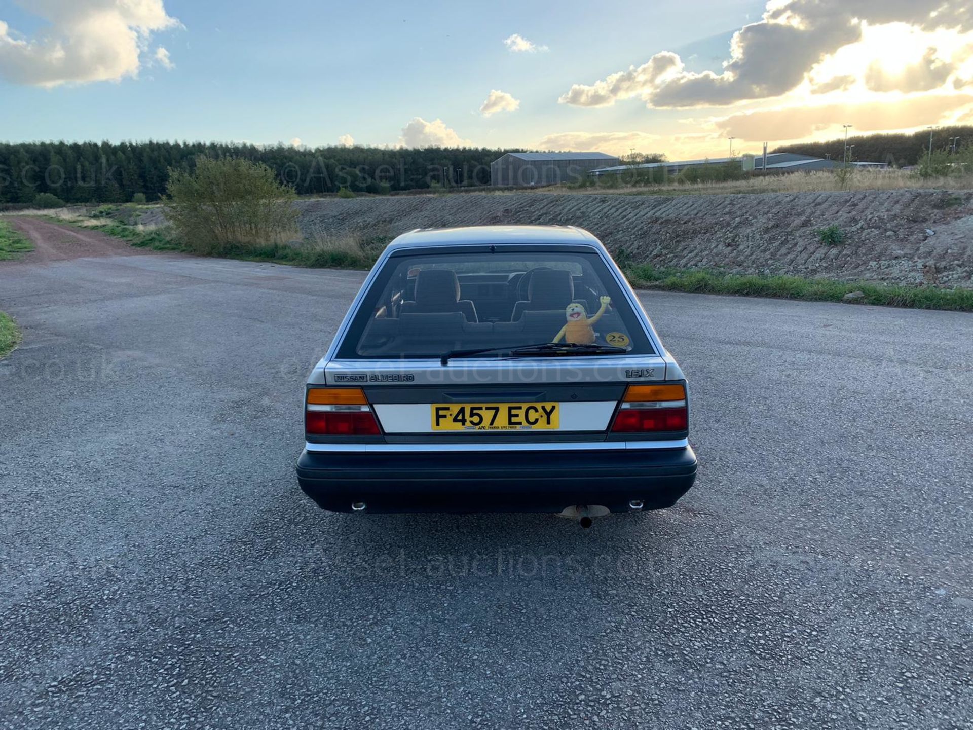 1989 NISSAN BLUEBIRD LX SILVER HATCHBACK, 63K MILES, 1.6 PETROL, POWER STEERING 80s CLASSIC *NO VAT* - Image 6 of 11