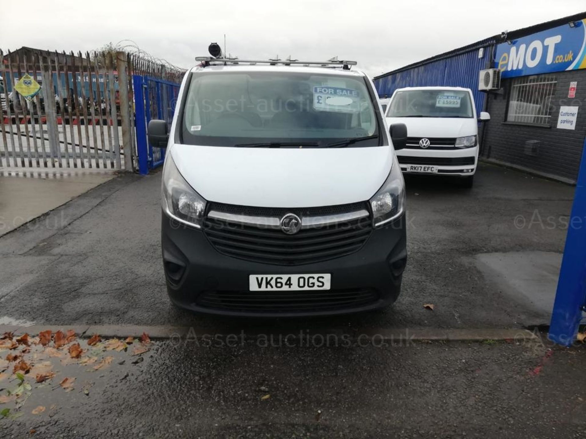 2014/64 VAUXHALL VIVARO 2900 CDTI ECOFLEX WHITE PANEL VAN, 1.6 DIESEL, 49K MILES EITH FSH *PLUS VAT* - Image 2 of 9