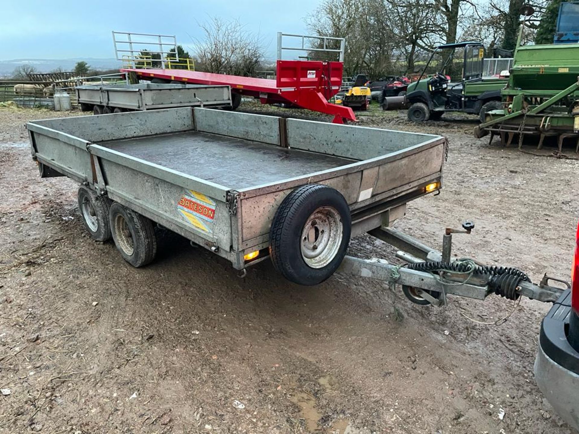 BATESON 12 FOOT DROPSIDE TRAILER *NO VAT*