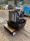 KUBOTA DIESEL GENERATOR, 3 CYLINDER KUBOTA DIESEL ENGINE, ELECTRIC START *PLUS VAT*