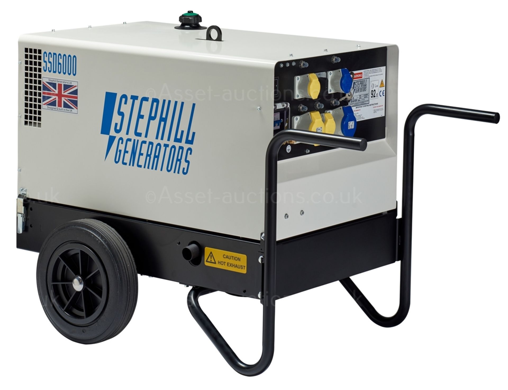 2019 SSD6000S SUPER SILENT STEPHIL DIESEL GENERATOR, 6.0KvA / 4.8kw, RRP £2980 NEW *PLUS VAT* - Image 2 of 4