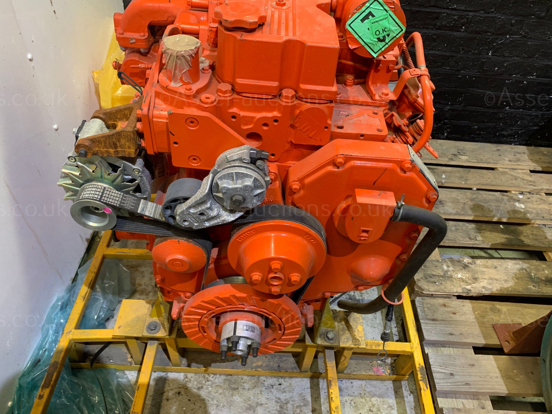 CUMMINS B SERIES 81K84825941 DIESEL GENERATOR, 24 VALVE *PLUS VAT* - Image 4 of 10