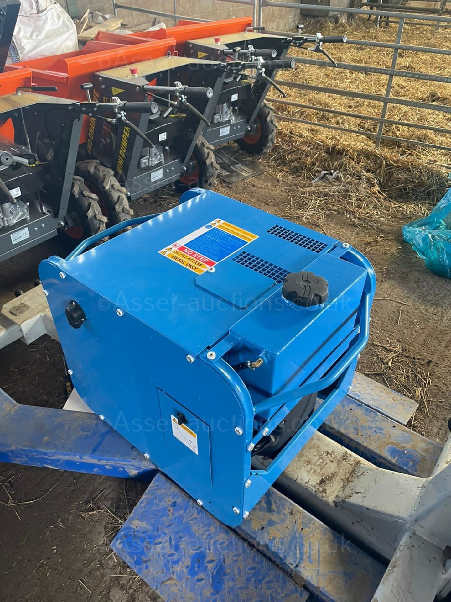 NEW AND UNUSED HARRINGTON SKD26 DIESEL GENERATOR, 100 OR 220 VOLTS *PLUS VAT*