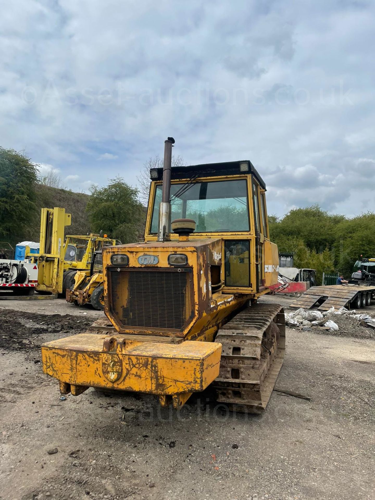 REAR TRACK MARSHALL 135 DOZER DROT, 584 RECORDED HOURS, REAR ARMS WITH 3 POINT LINKAGE *PLUS VAT* - Image 6 of 14