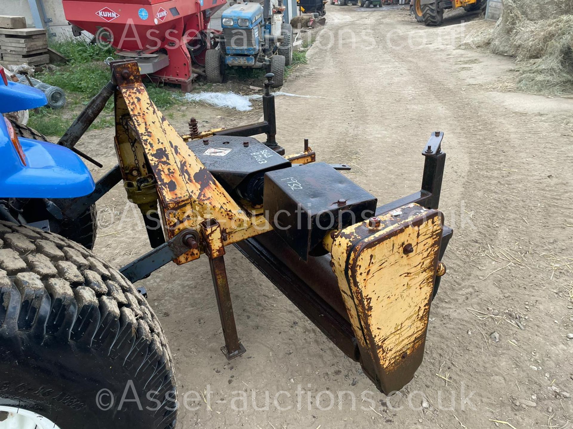 BLEC STONE RAKE, SUITABLE FOR COMPACT TRACTOR, 3 POINT LINKAGE, PTO DRIVEN *PLUS VAT* - Image 9 of 12