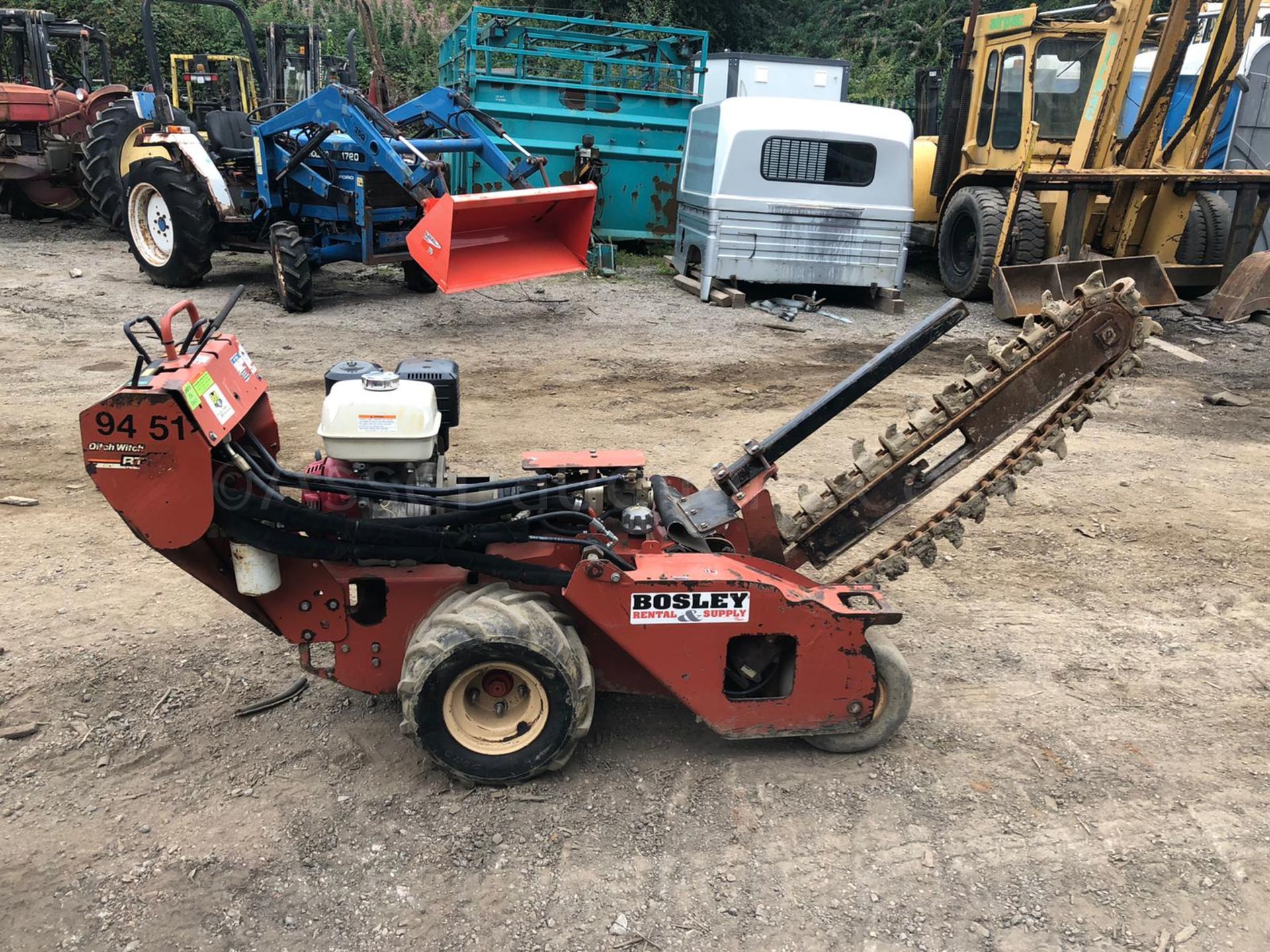 DITCH WITCH WALK BEHIND TRENCHER, RUNS, DRIVES AND DIGS *PLUS VAT* - Image 2 of 8