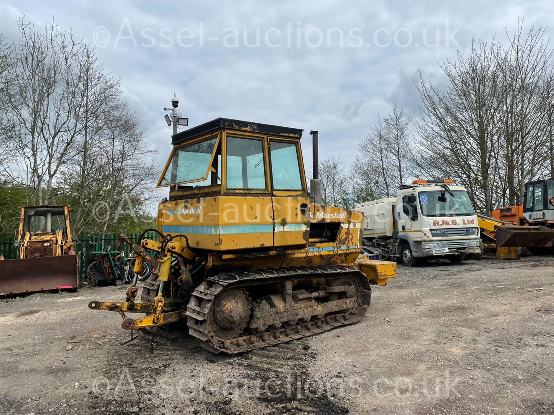 TRACK MARSHALL 135 DOZER DROT, 3781 HOURS, REAR ARMS WITH 3 POINT LINKAGE, RUNS DRIVES AND LIFTS - Image 7 of 14