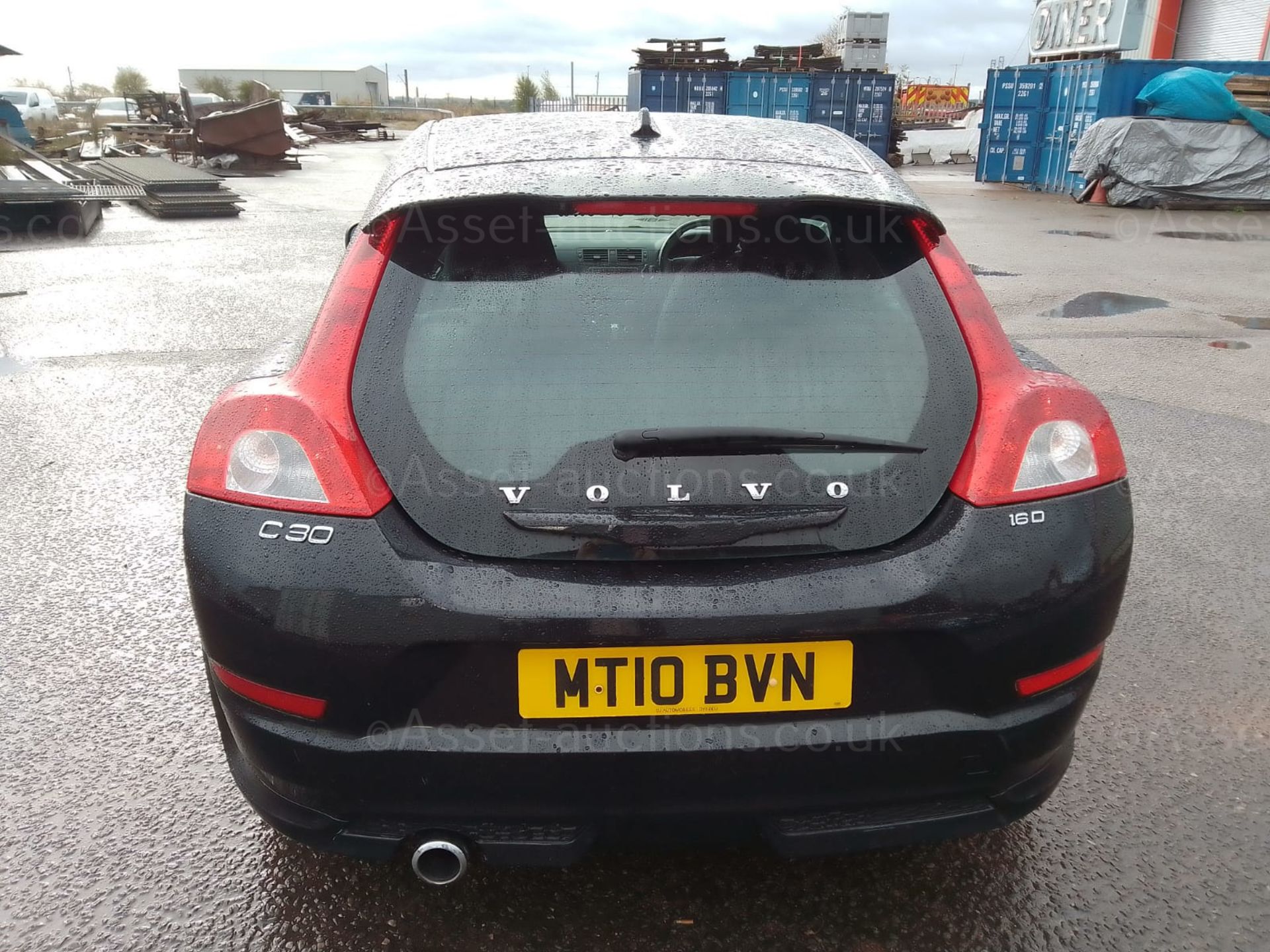 2010 VOLVO C30 R-DESIGN DRIVE D BLACK HATCHBACK, 1560cc DIESEL, 102,779 MILES WITH FSH *NO VAT* - Image 7 of 12