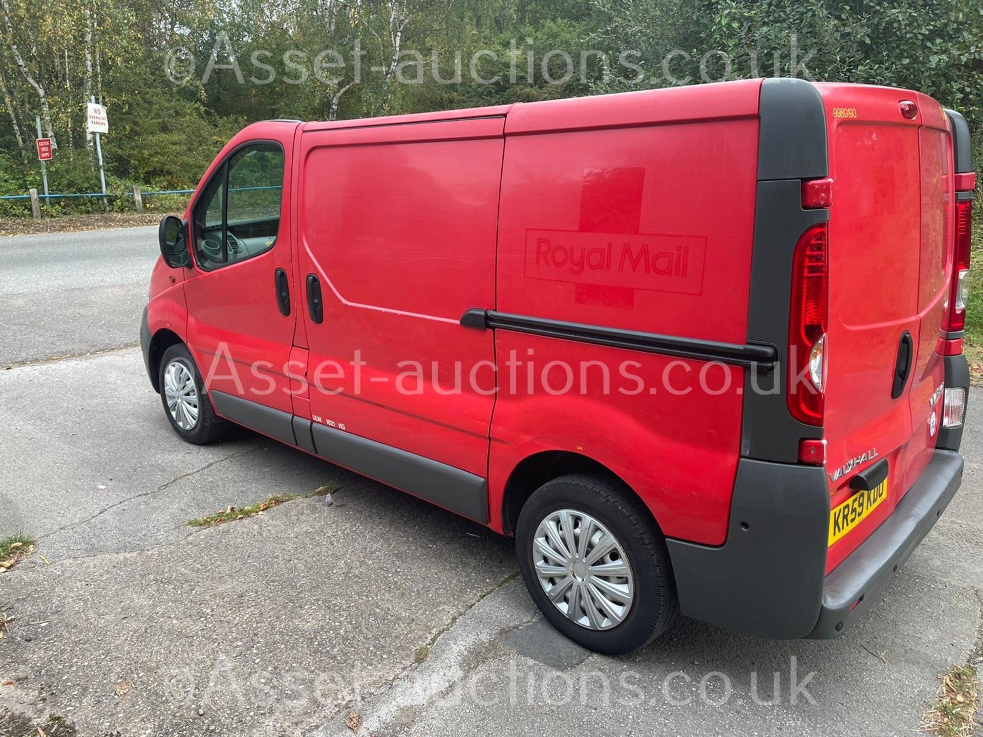 2009 VAUXHALL VIVARO 2700 CDTI SWB RED PANEL VAN, 2.0 DIESEL ENGINE, 125,530 MILES *NO VAT* - Image 7 of 38