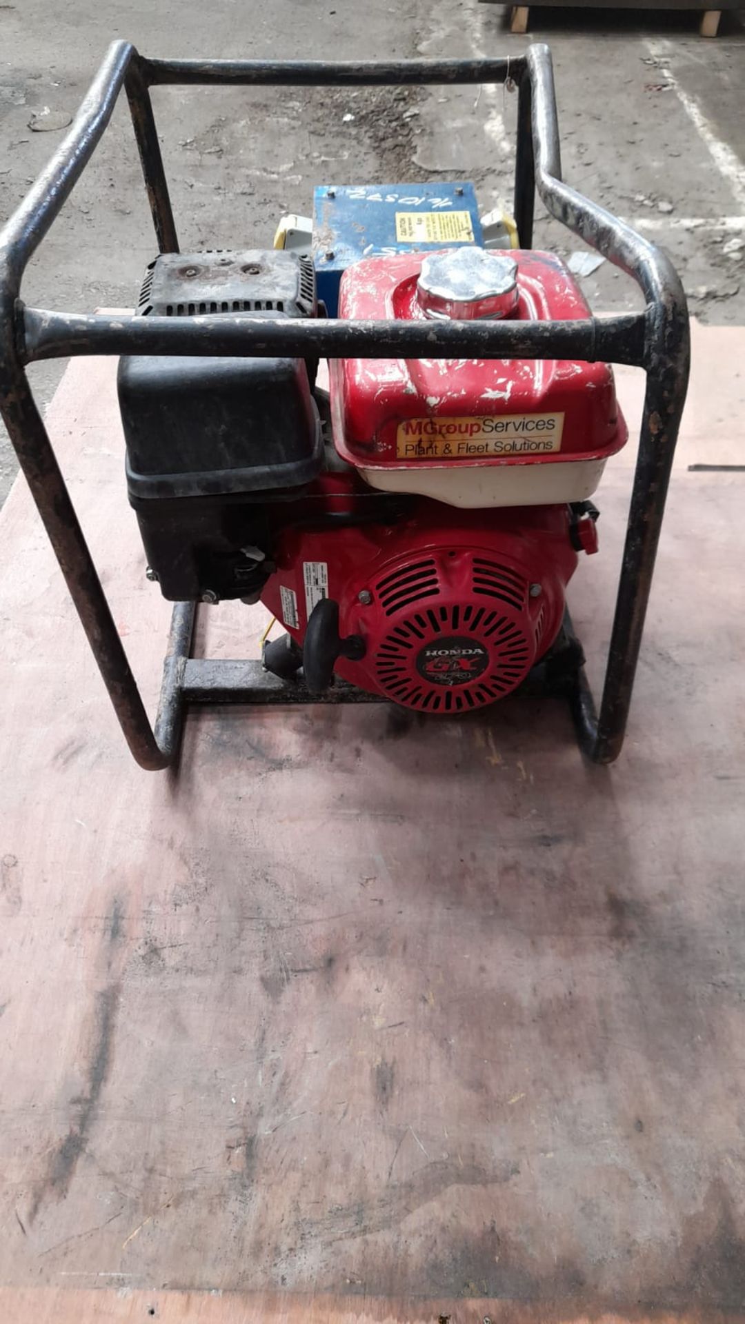 HONDA ENGINED GENERATOR, STARTS WELL AND MAKES POWER, BIG HONDA GX270 ENGINE *PLUS VAT* - Image 4 of 6