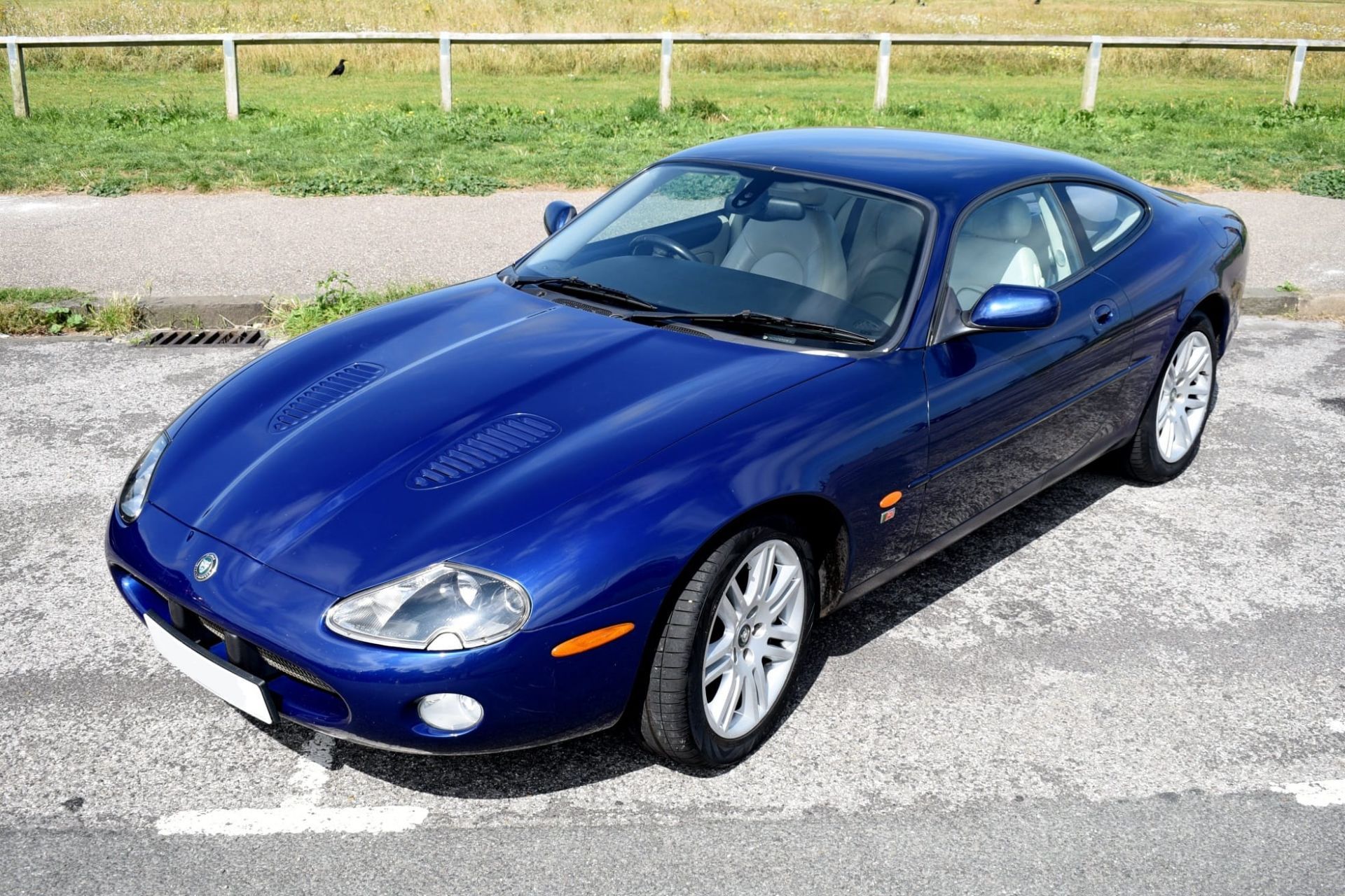 2003 JAGUAR XKR SUPERCHARGED BLUE AUTO, 115K MILES, 4.2 PETROL ENGINE *NO VAT*