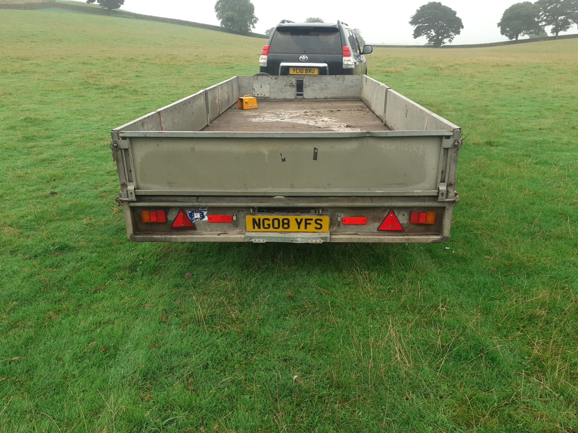 IFOR WILLIAMS LM186 18 FOOT 3500kg FLATBED TRAILER WITH DROPSIDES *NO VAT* - Image 3 of 5