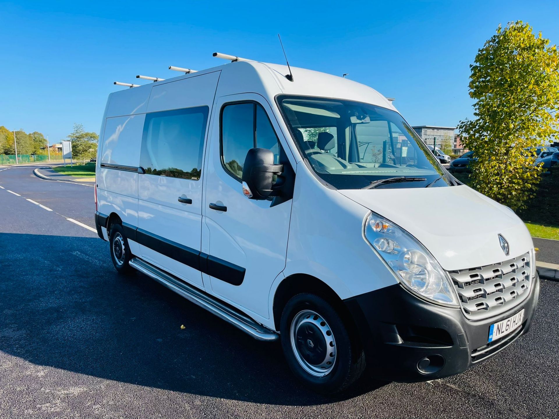 2011 RENAULT MASTER MM35 DCI 125 WHITE VAN, 122,185 MILES, 2.3 DIESEL *NO VAT*