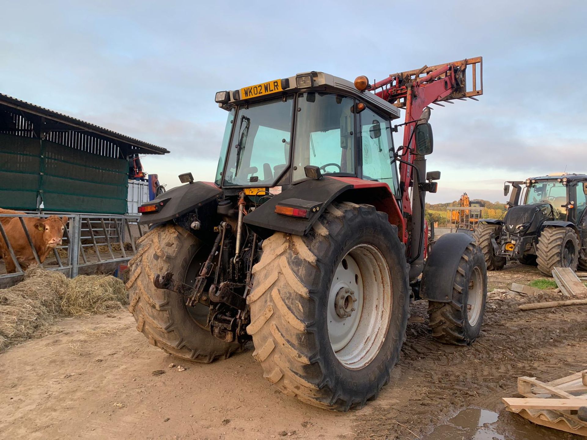 2002 MASSEY FERGUSON 6270 POWER CONTROL 100hp 4WD TRACTOR WOTH FRONT LOADER AND SPIKE *PLUS VAT* - Image 7 of 17