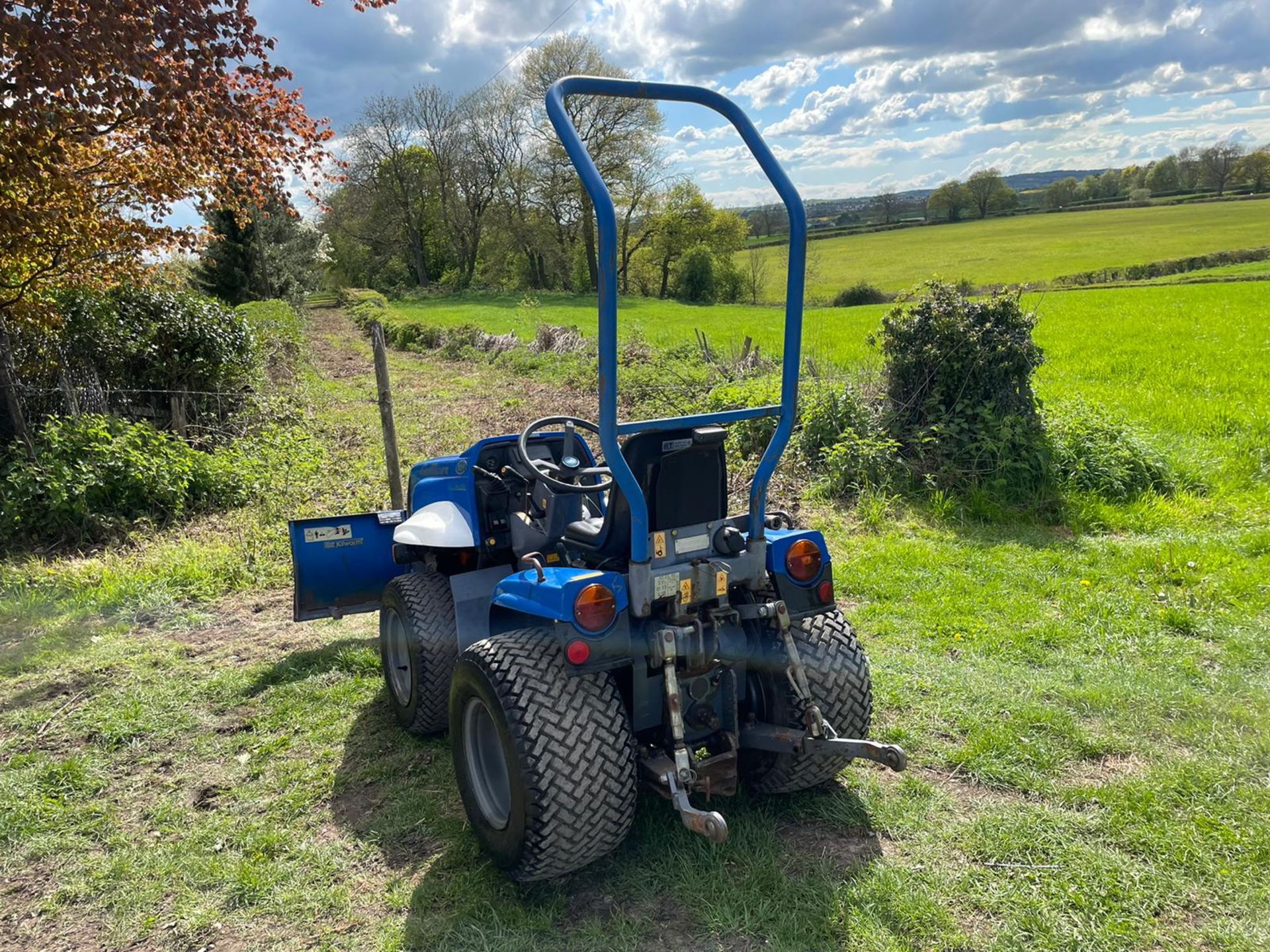 S E P GULLIVER OVERDRIVE 416 COMPACT TRACTOR WITH FRONT SNOW PLOUGH, ROLL BAR *PLUS VAT* - Image 6 of 14