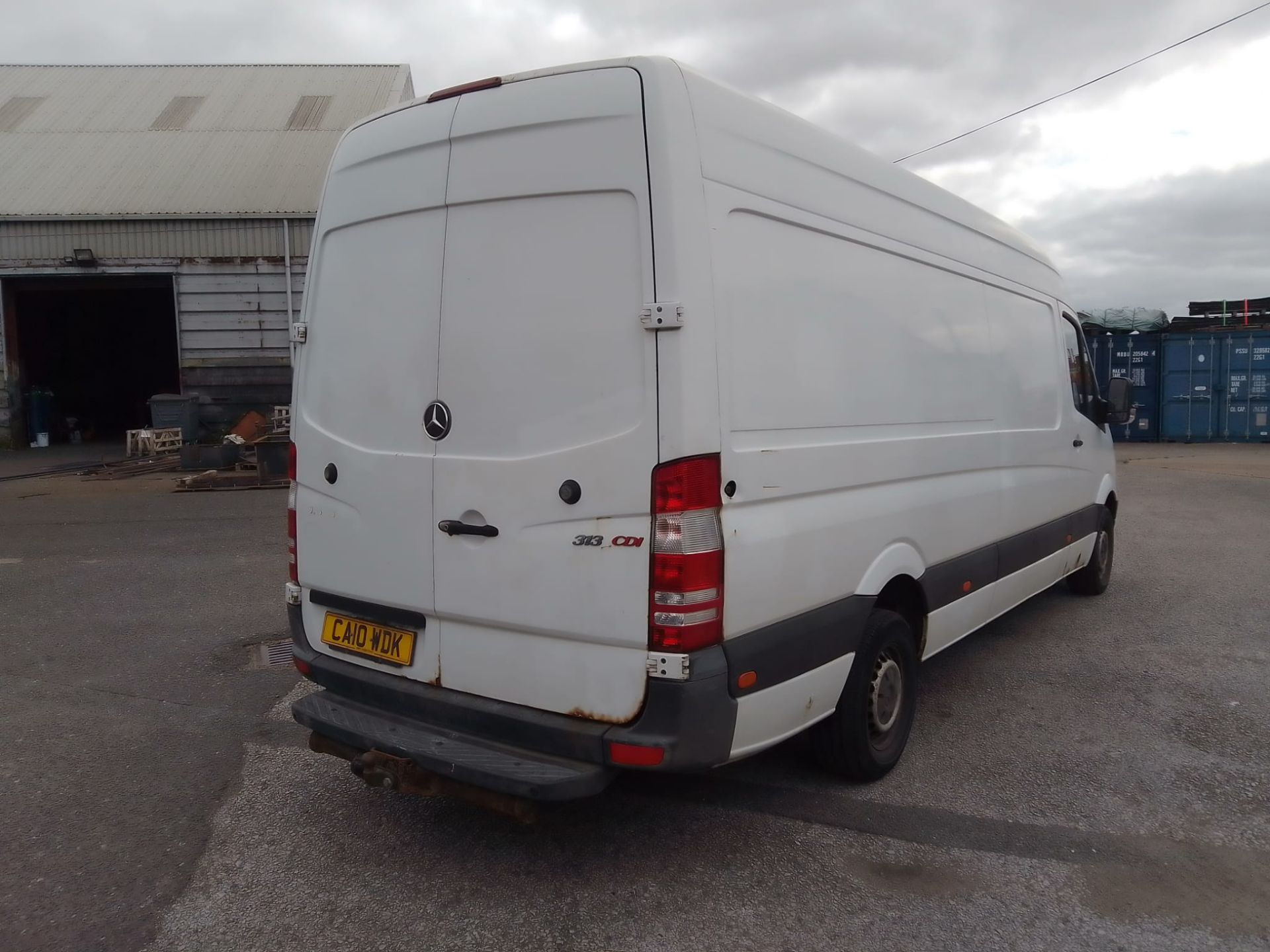 2010 MERCEDES-BENZ SPRINTER 313 2.1 CDI WHTIE PANEL VAN, AIR CONDIITONING *PLUS VAT* - Image 6 of 13