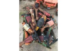 PALLET OF USED ROCK BREAKERS, MODEL ECOAIR ETC *PLUS VAT*