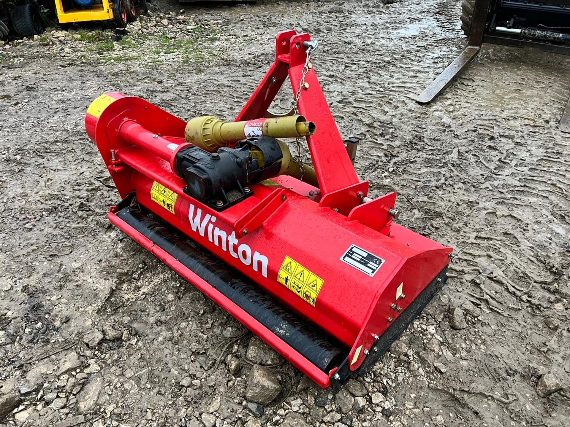 2019 EF105 FLAIL MOWER, IN WORKING ORDER, ONLY USED A HANDFUL OF TIMES, PTO DRIVEN *PLUS VAT* - Image 4 of 8
