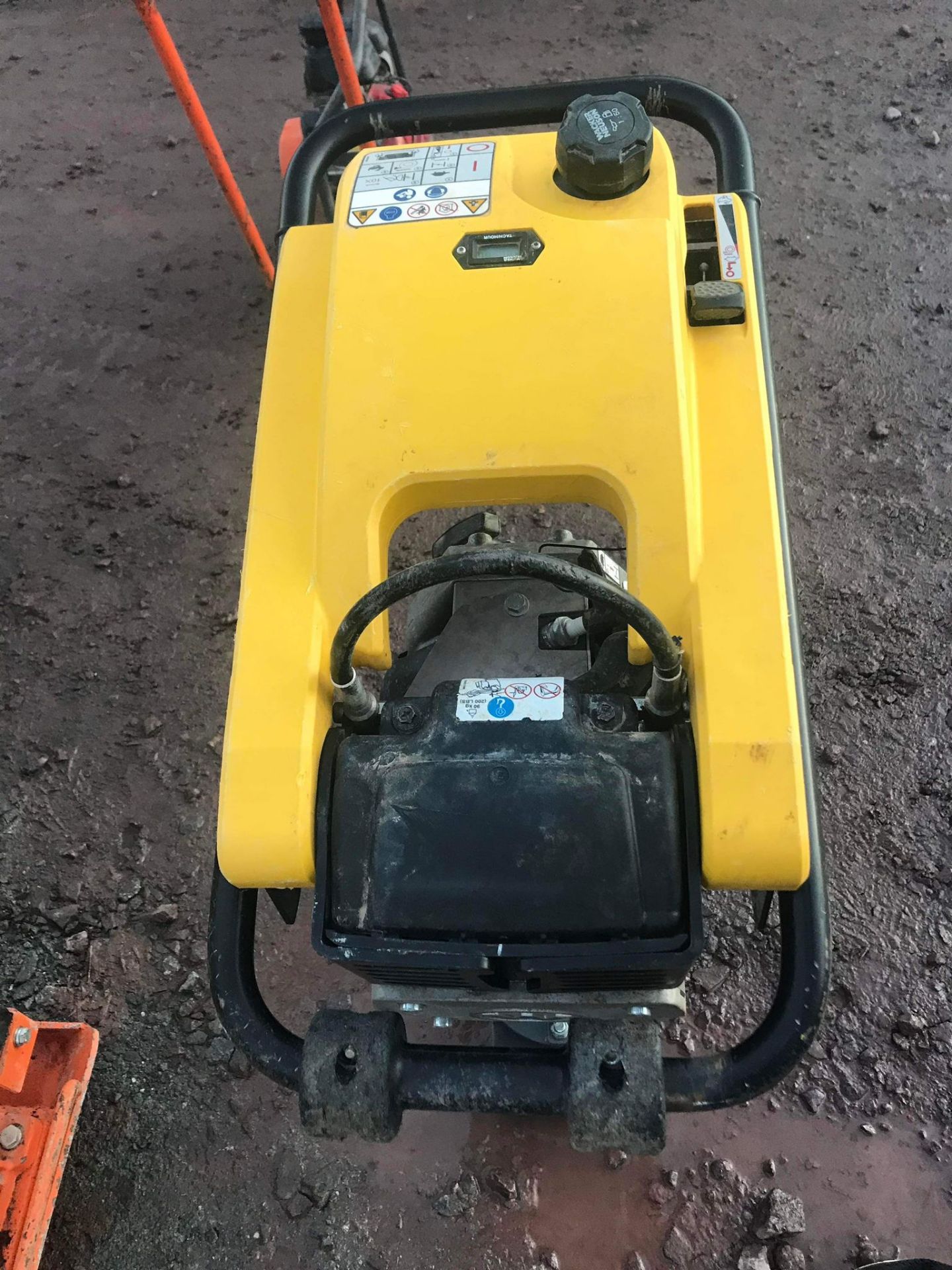 2021 WACKER NEUSON BS50-2 PETROL TRENCH RAMMER, ONLY DONE 6 HOURS FROM NEW *PLUS VAT* - Image 4 of 4