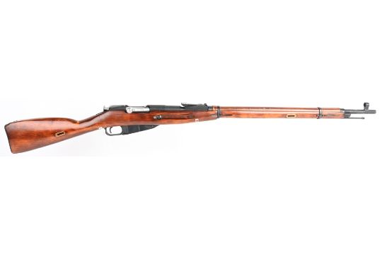 Russian Model 91 30 Mosin Nagant Rifle Dated 1942 Serial Number I7917 Barrel29 1 2 Caliber 7 6