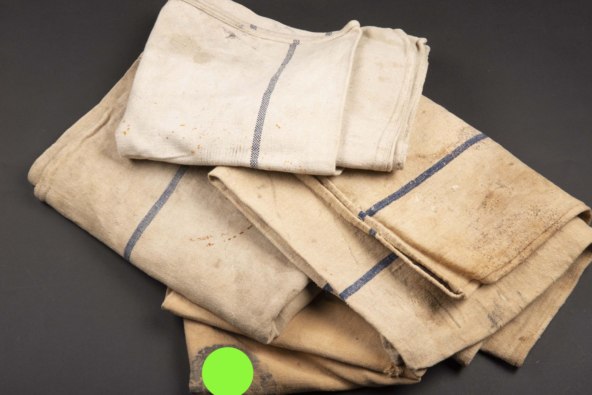 Ensemble de sacs à denrees allemands. German food bags set. 