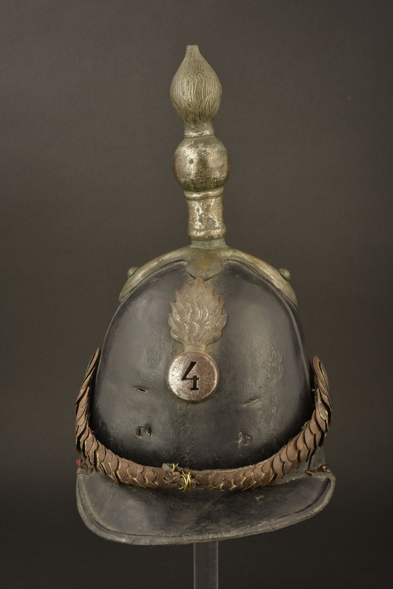 Casque russe mod. 1844 Brigade Artillerie Garnison. Russian helmet pat. 1844 Garrison Artillery Brig