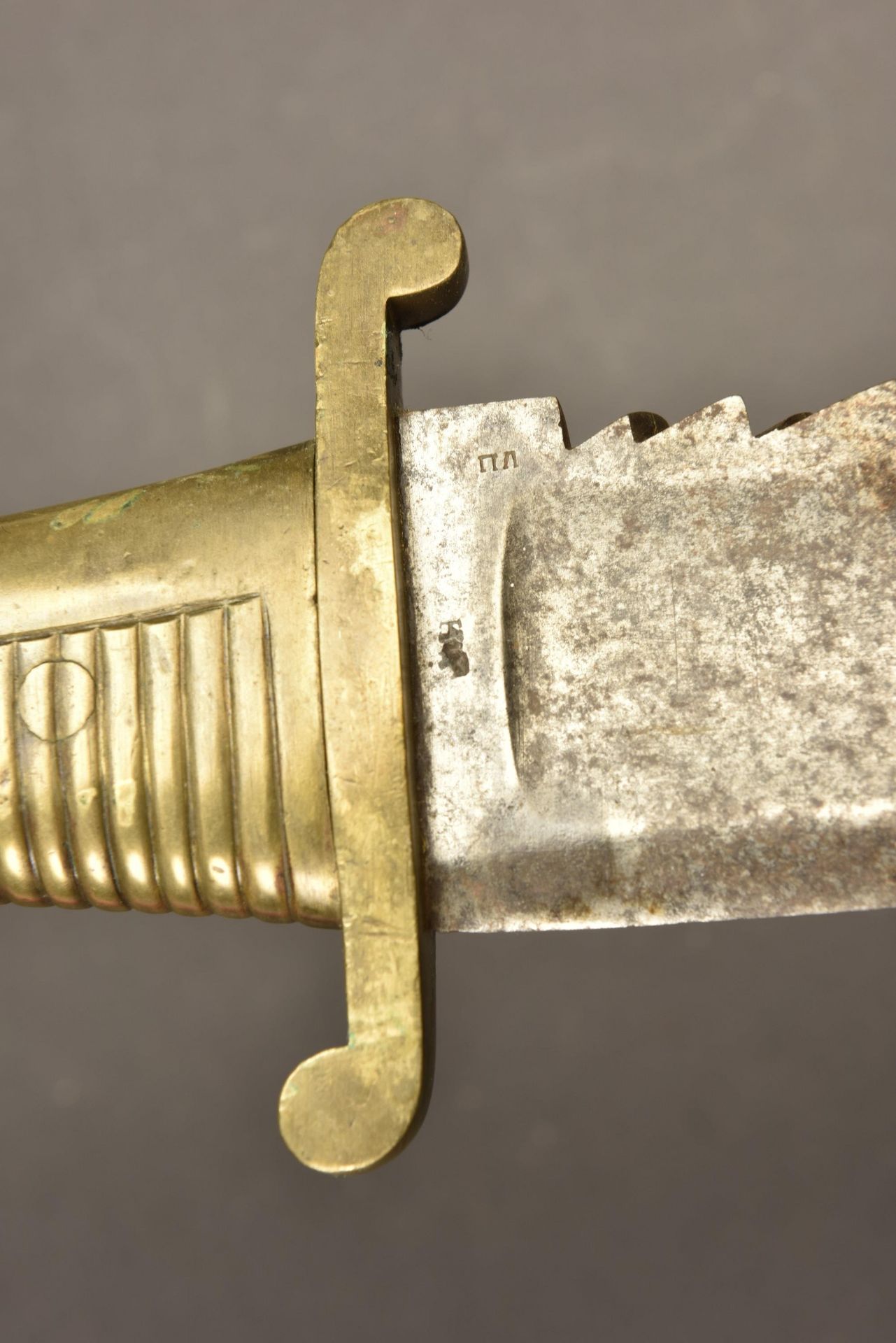 Glaive de Pionnier russe modele 1827. Russian engineer sawback sword pattern 1827. Russland Pionier - Image 3 of 4