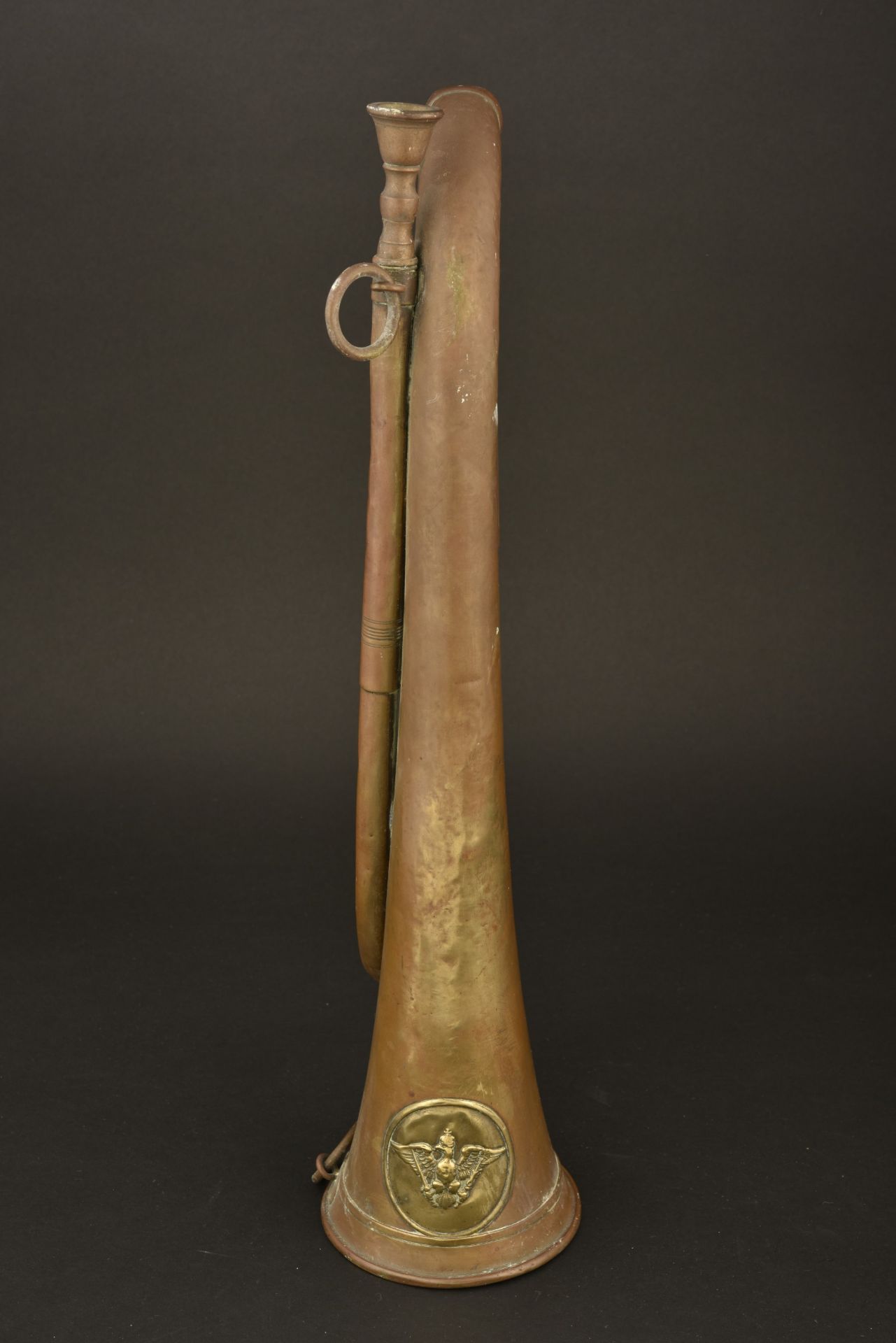 Trompette de cavalerie prussienne. Prussian cavalry trumpet. Preussen Kavallerie Trompete