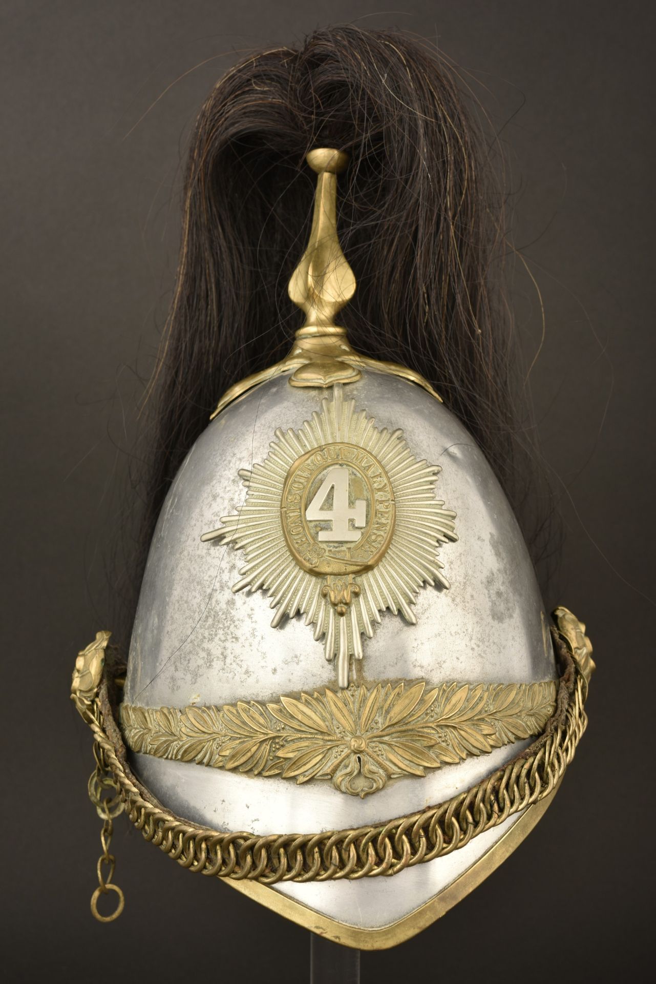 Grande Bretagne, Casque Garde Dragoon mod. 1871. British Garde Dragoon helmet pattern 1871. Grossbri