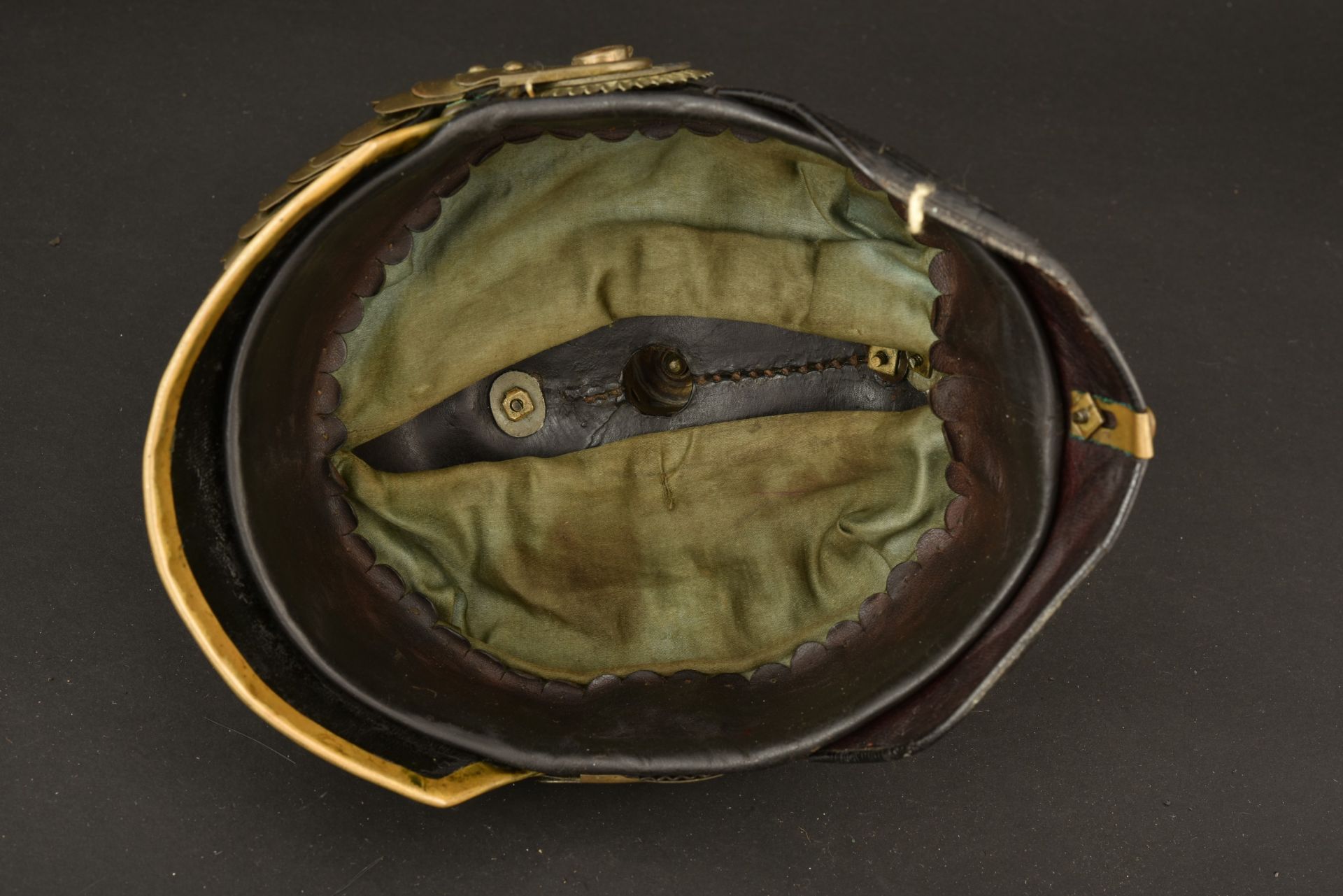 Casque a pointe bavarois Chevauleger, Schwere Reiter ou Artillerie. Bavarian mounted troops senior N - Bild 4 aus 4