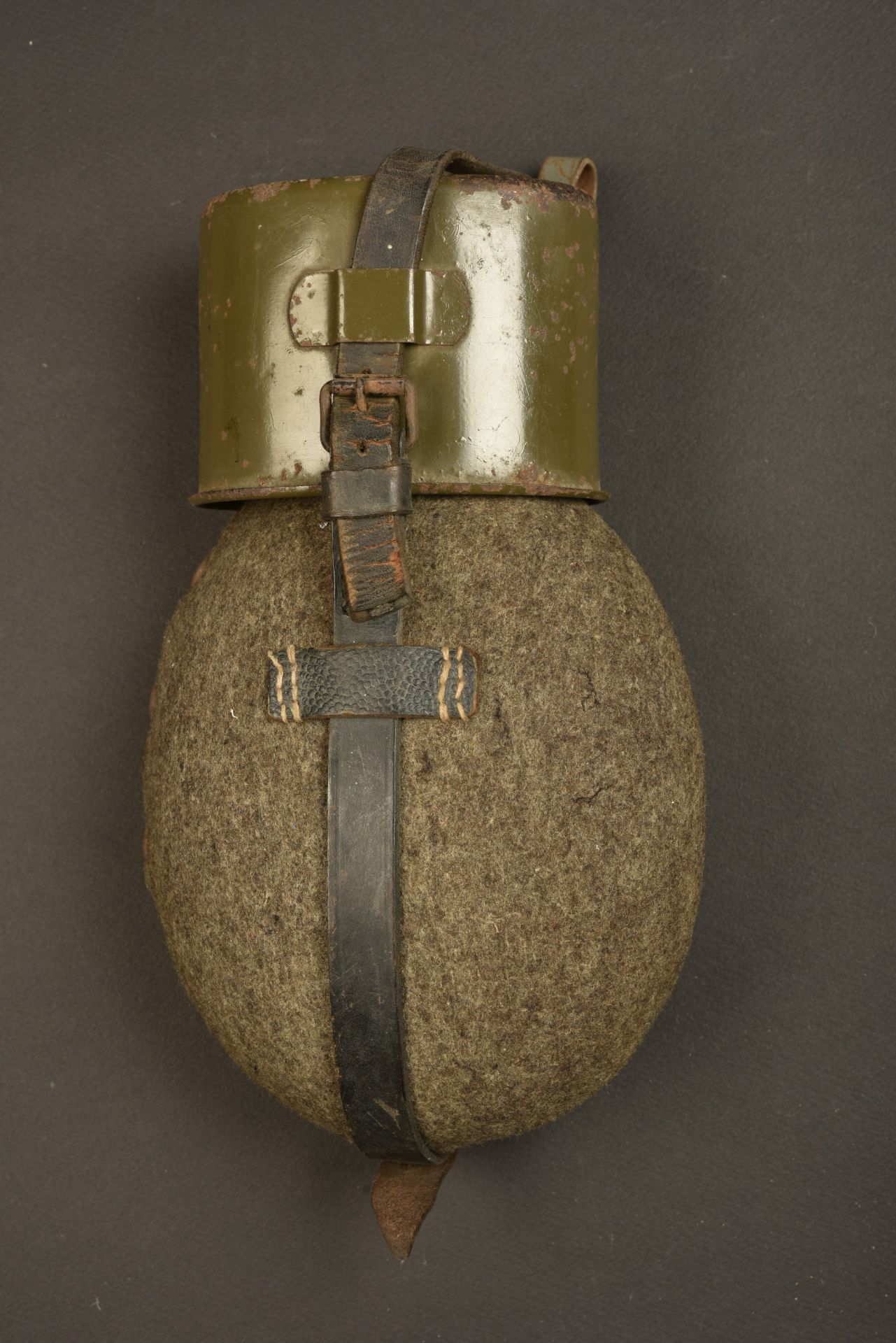 Gourde allemande. German canteen. 