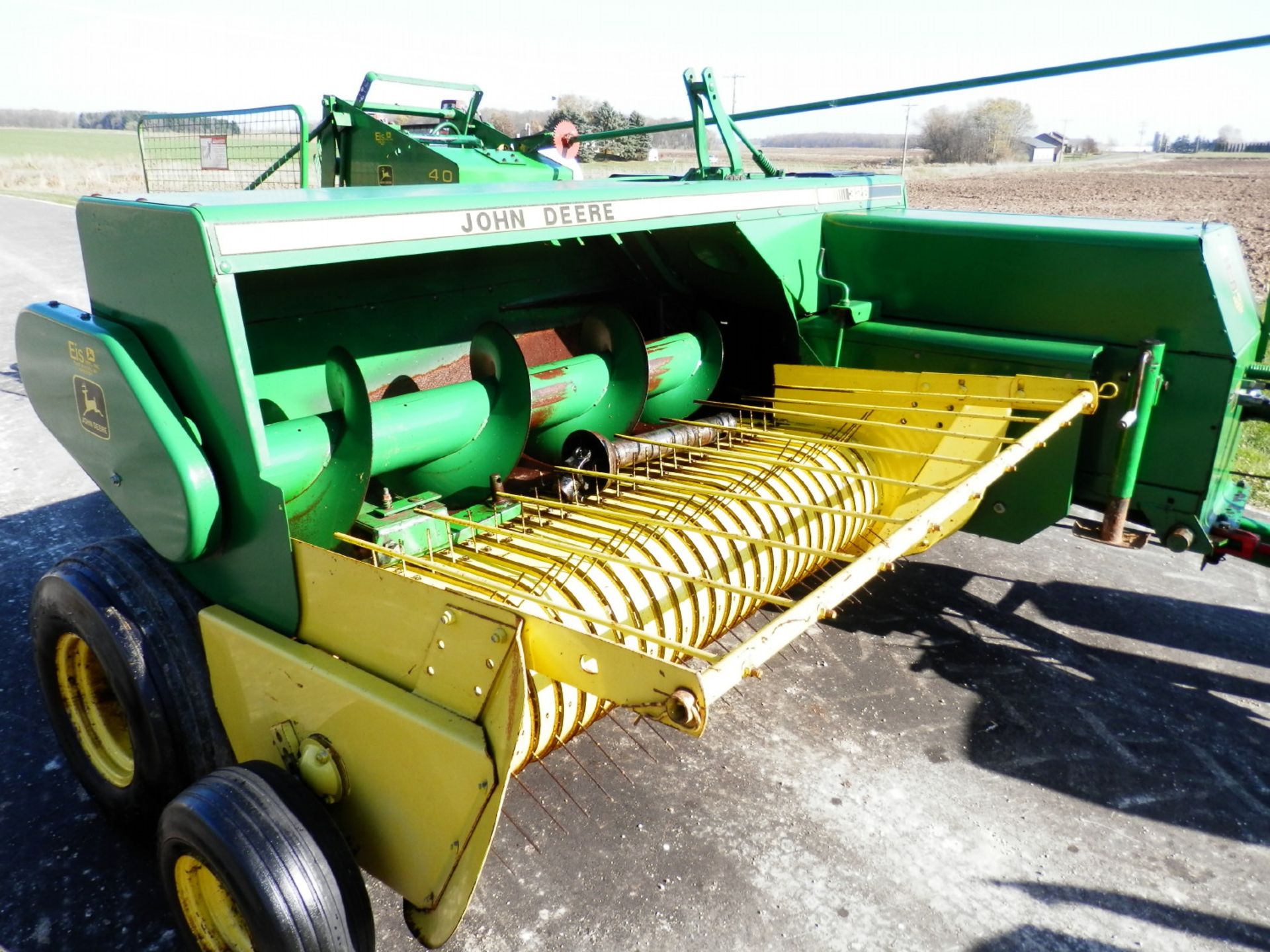 JOHN DEERE 328 SMALL SQUARE BALER - Image 8 of 12