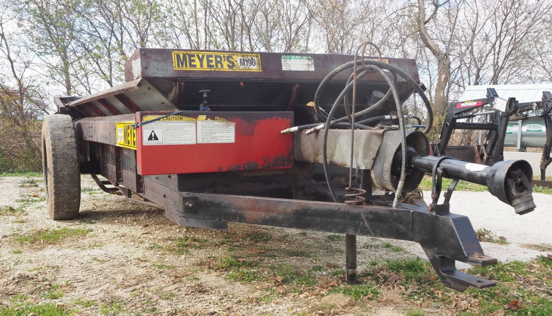 MEYER'S MDL M190 MANURE SPREADER