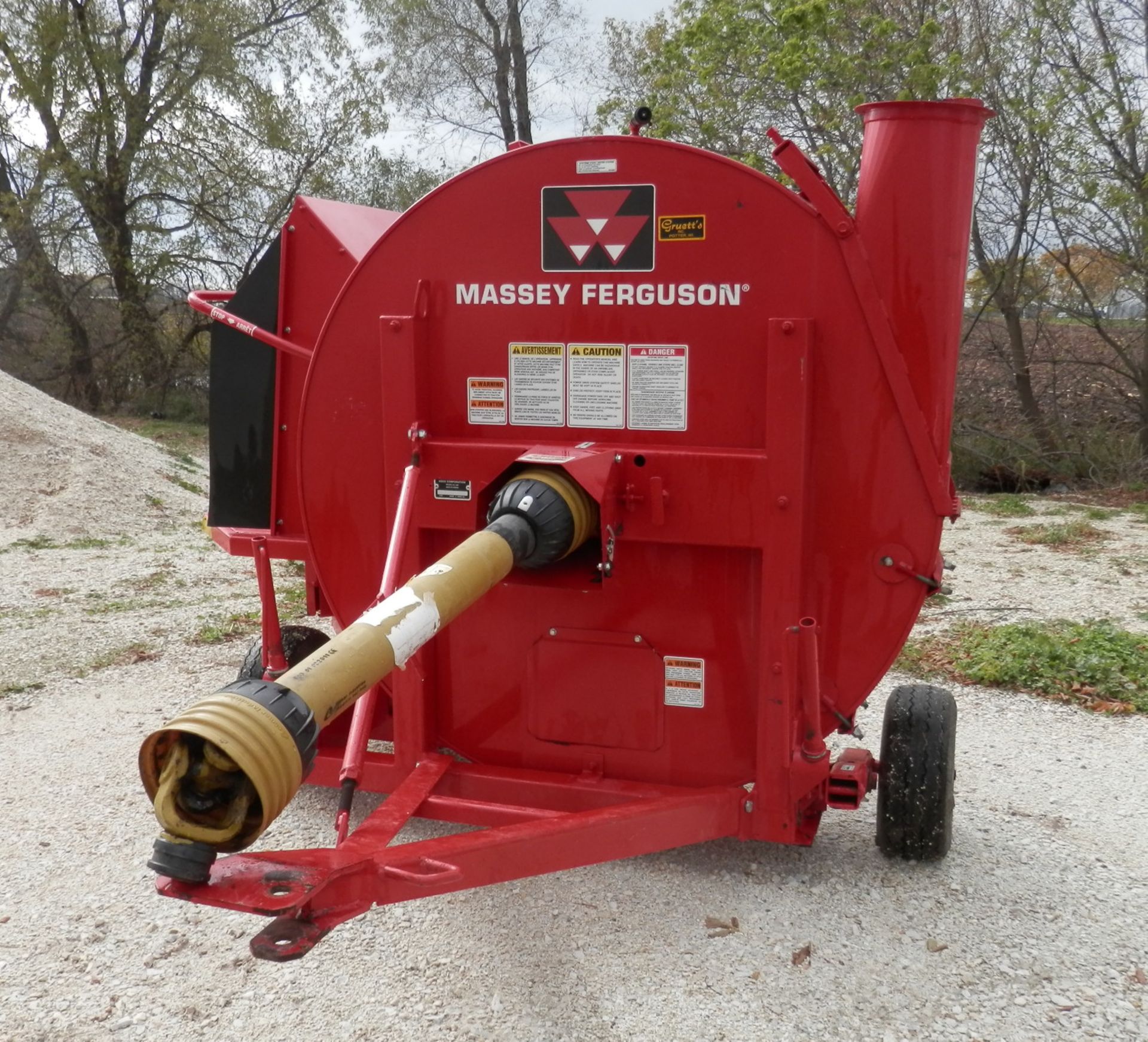 MASSEY FERGUSON 7515 FORAGE BLOWER - Image 4 of 7