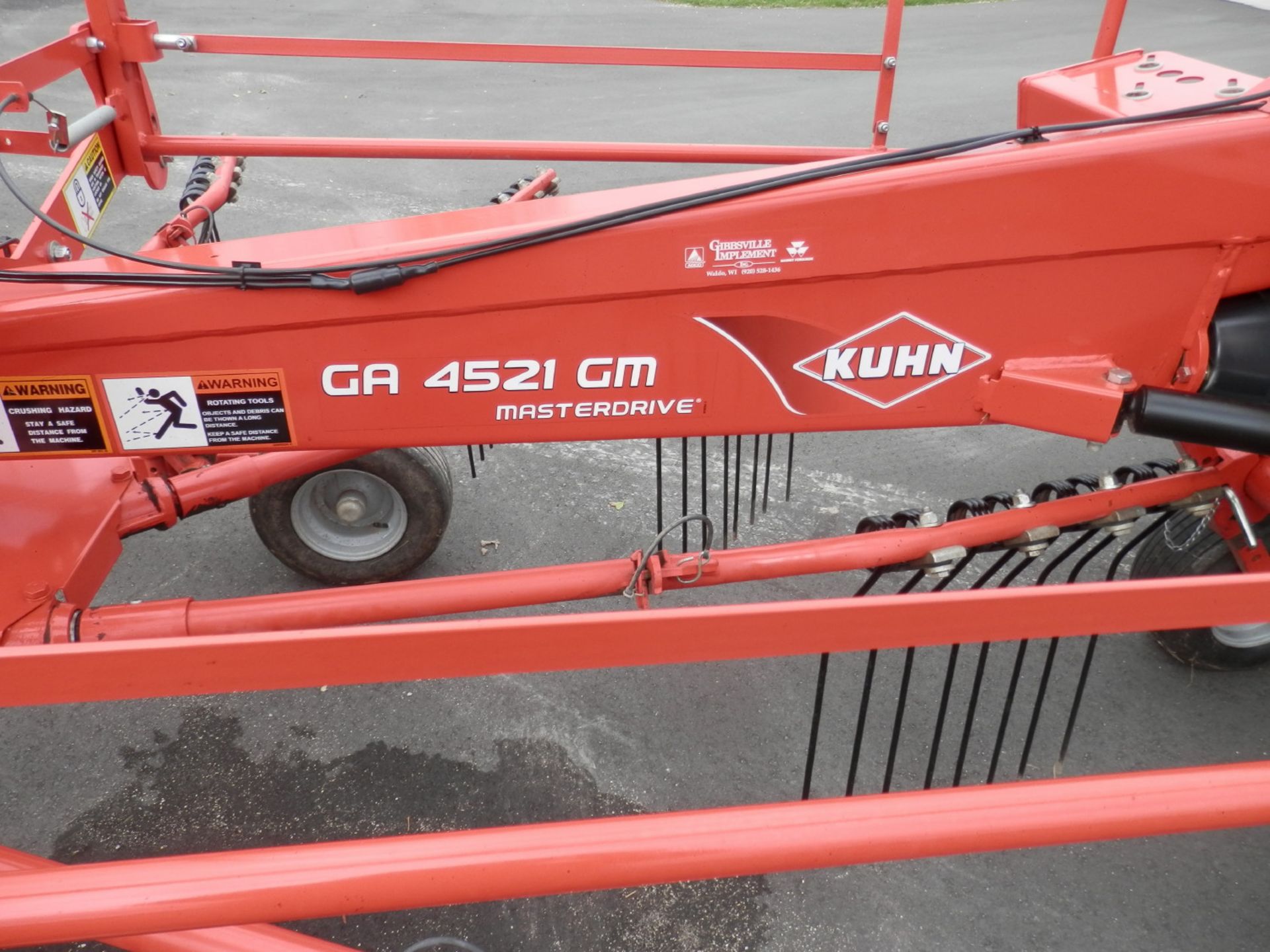 KUHN GA 4521GM 13' 9" ROTARY RAKE - Image 8 of 13