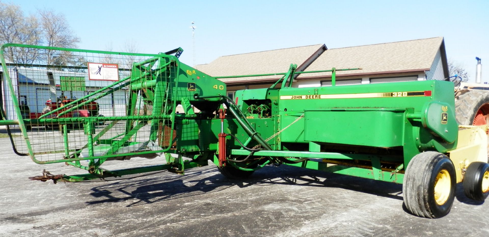 JOHN DEERE 328 SMALL SQUARE BALER - Image 9 of 12