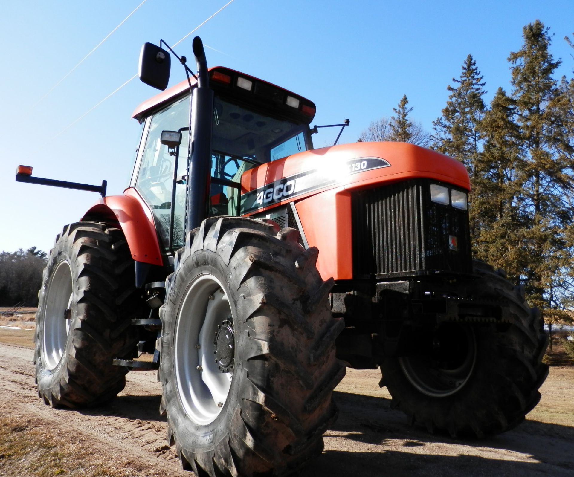 AGCO RT130 MFWD TRACTOR - Image 6 of 10