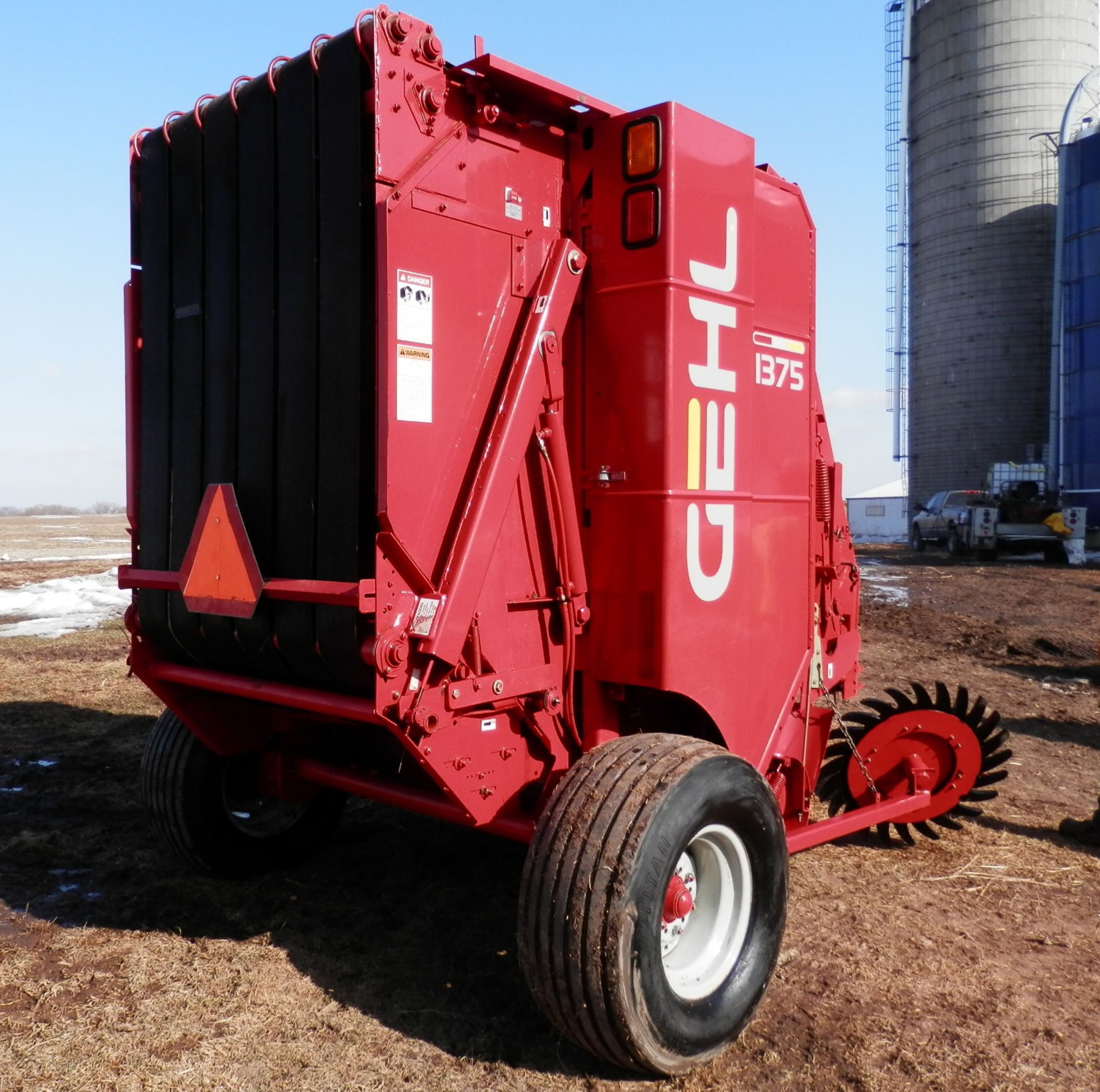 GEHL 1375 TDC ROUND BALER - Image 5 of 10