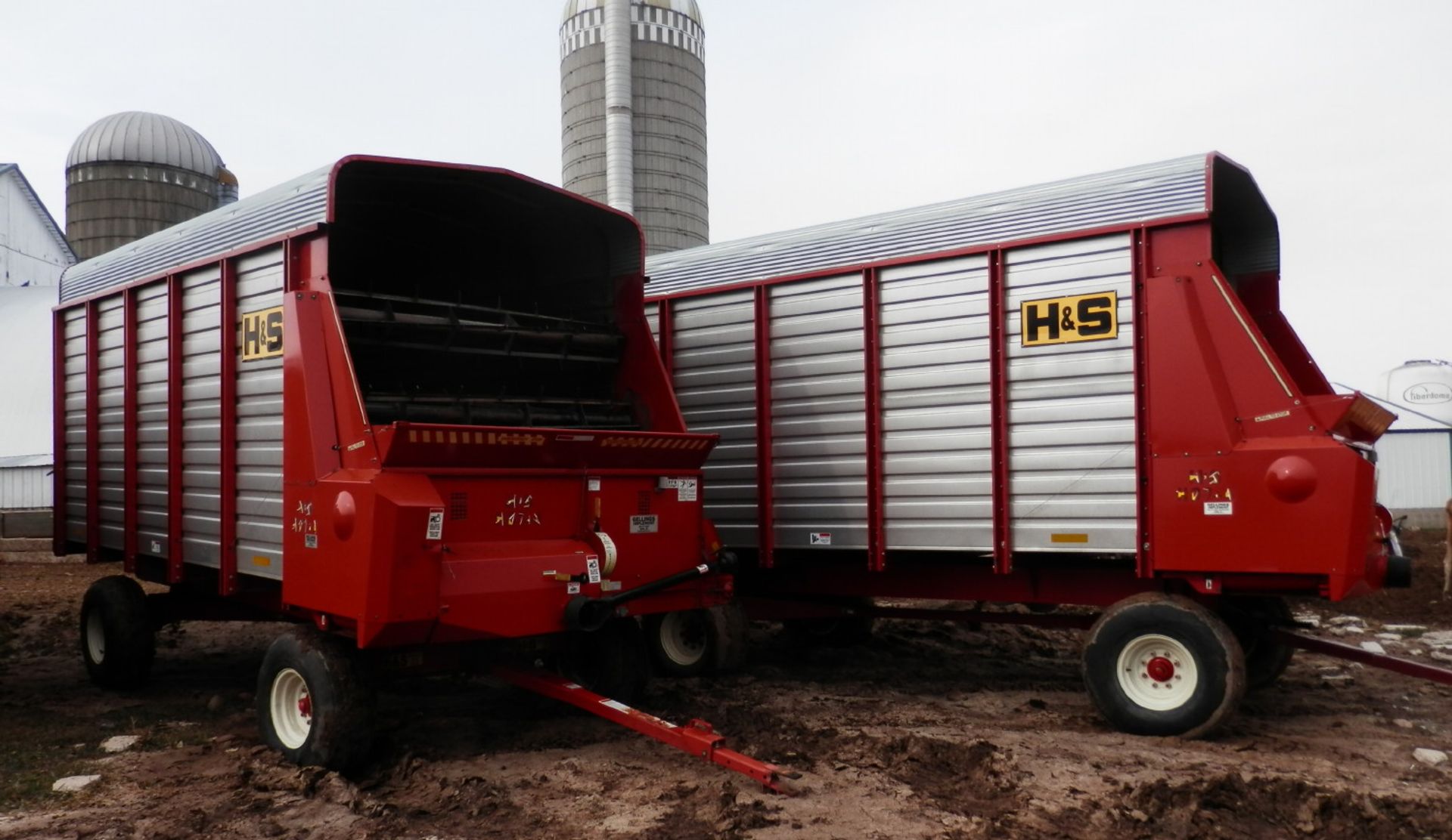 H&S 7+4 HD 16' LH ALL STEEL FORAGE BOX (WAGON A) SN 908795 - Image 11 of 11