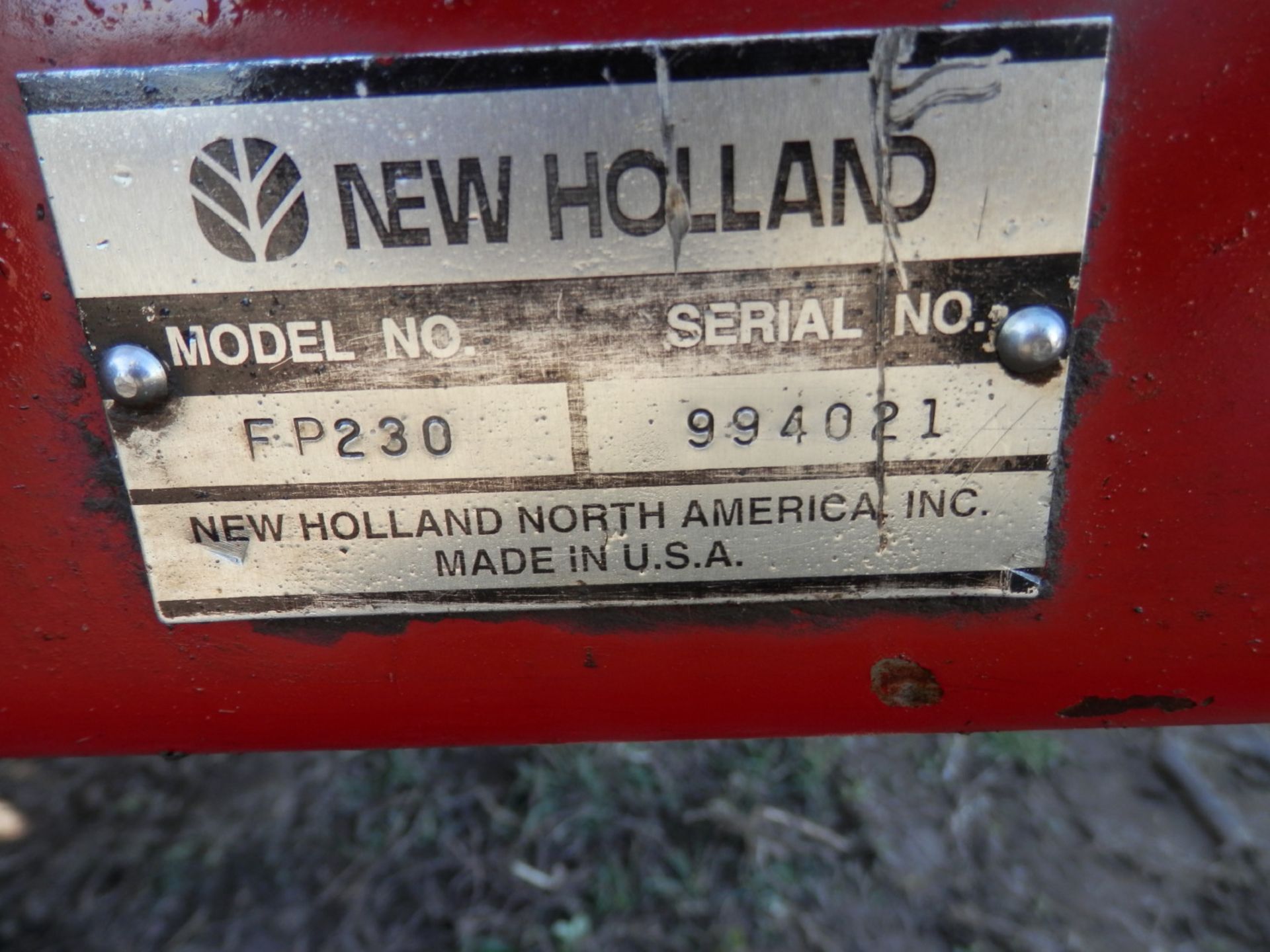 FIAT NEW HOLLAND FP230 FORAGE CHOPPER - Image 10 of 10