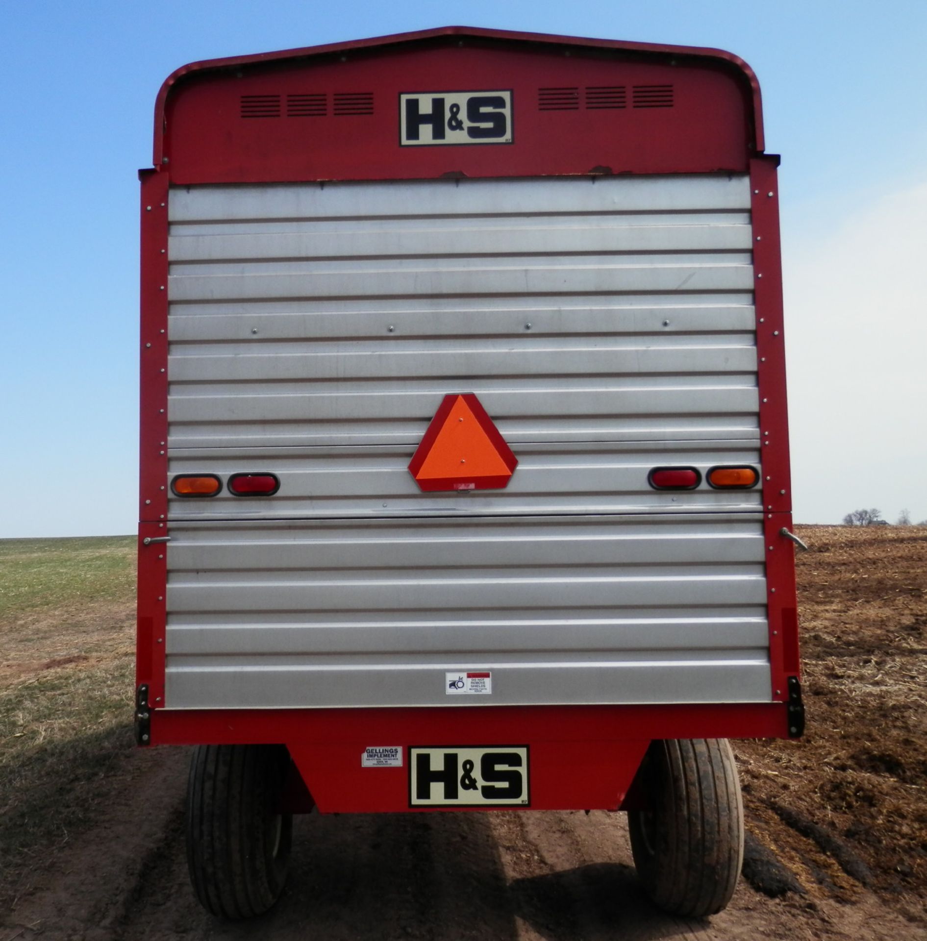 H&S 7+4 HD 16' LH ALL STEEL FORAGE BOX (WAGON A) SN 908795 - Image 5 of 11