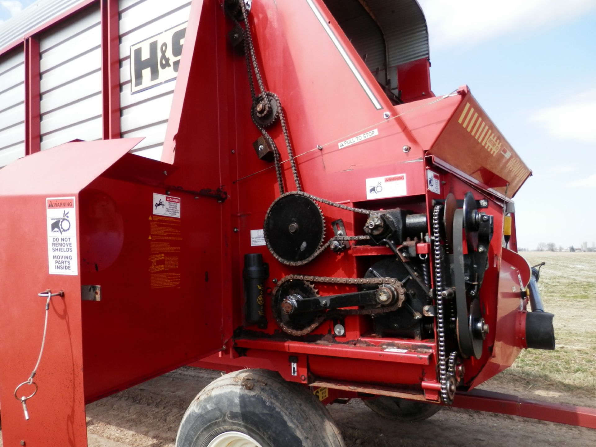 H&S 7+4 HD 16' LH ALL STEEL FORAGE BOX (WAGON A) SN 908795 - Image 6 of 11