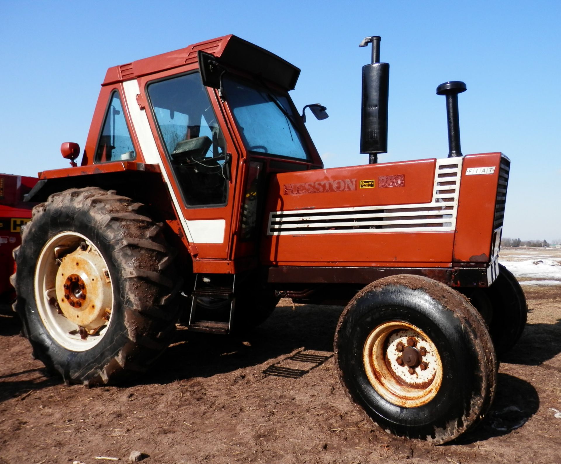 FIAT HESSTON 980 TRACTOR