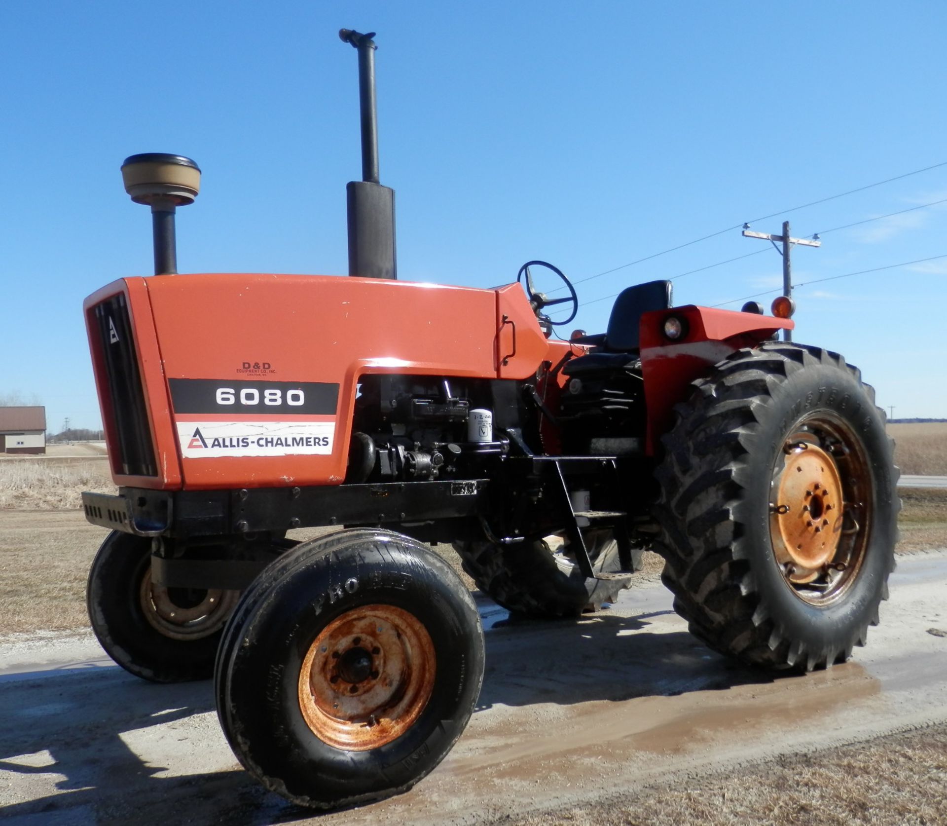 ALLIS CHALMERS 6080 PLATFORM TRACTOR - Image 3 of 11